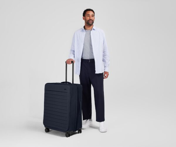 The Softside Large in Navy Blue