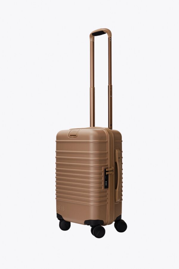 The Small Carry-On Roller in Camel