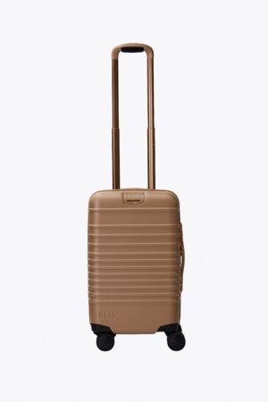 The Small Carry-On Roller in Camel