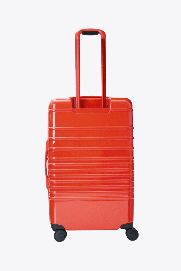 The Medium Check-In Roller in Glossy Flame