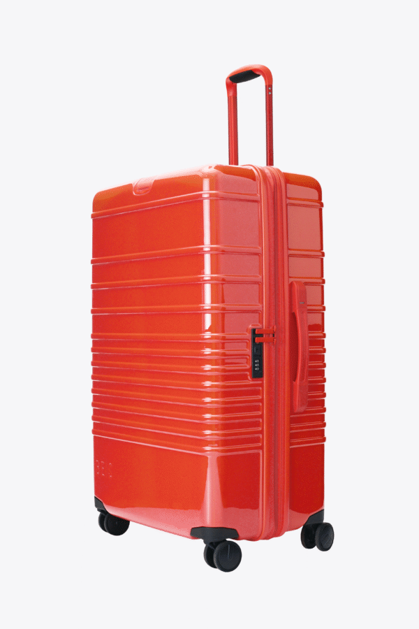 The Large Check-In Roller in Glossy Flame