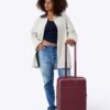 The Carry-On Roller in Burgundy