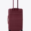 The Medium Check-In Roller in Burgundy