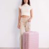 The Medium Check-In Roller in Atlas Pink