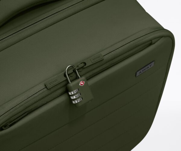 The Softside Compact Carry-On in Olive Green