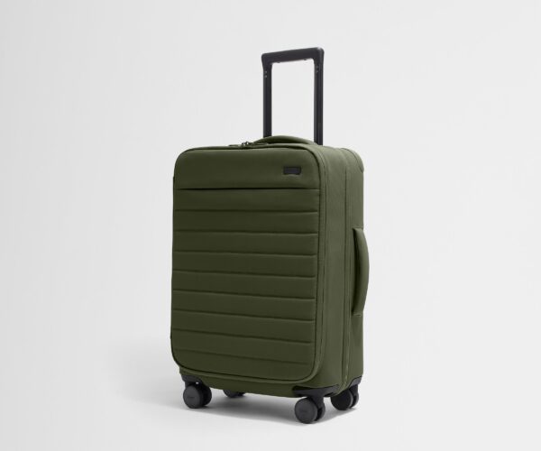 The Softside Bigger Carry-On in Olive Green