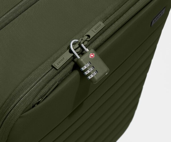 The Softside Bigger Carry-On in Olive Green