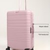 The Medium Check-In Roller in Atlas Pink